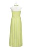 ColsBM Raegan Lime Green Plus Size Bridesmaid Dresses Floor Length Pleated Sleeveless Backless A-line Princess