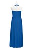 ColsBM Raegan Royal Blue Plus Size Bridesmaid Dresses Floor Length Pleated Sleeveless Backless A-line Princess