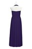 ColsBM Raegan Royal Purple Plus Size Bridesmaid Dresses Floor Length Pleated Sleeveless Backless A-line Princess