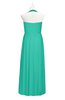 ColsBM Raegan Viridian Green Plus Size Bridesmaid Dresses Floor Length Pleated Sleeveless Backless A-line Princess