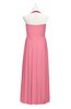 ColsBM Raegan Watermelon Plus Size Bridesmaid Dresses Floor Length Pleated Sleeveless Backless A-line Princess