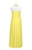 ColsBM Raegan Yellow Iris Plus Size Bridesmaid Dresses Floor Length Pleated Sleeveless Backless A-line Princess