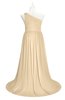 ColsBM Raelynn Marzipan Plus Size Bridesmaid Dresses Cinderella Asymmetric Neckline A-line Sleeveless Half Backless Sash