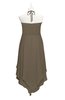 ColsBM Remi Carafe Brown Plus Size Prom Dresses Ruching A-line Zipper Sexy Floor Length Sleeveless
