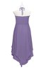 ColsBM Remi Chalk Violet Plus Size Prom Dresses Ruching A-line Zipper Sexy Floor Length Sleeveless
