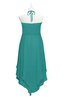 ColsBM Remi Emerald Green Plus Size Prom Dresses Ruching A-line Zipper Sexy Floor Length Sleeveless