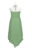 ColsBM Remi Fair Green Plus Size Prom Dresses Ruching A-line Zipper Sexy Floor Length Sleeveless
