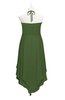 ColsBM Remi Garden Green Plus Size Prom Dresses Ruching A-line Zipper Sexy Floor Length Sleeveless