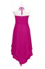 ColsBM Remi Hot Pink Plus Size Prom Dresses Ruching A-line Zipper Sexy Floor Length Sleeveless