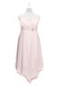 ColsBM Remi Light Pink Plus Size Prom Dresses Ruching A-line Zipper Sexy Floor Length Sleeveless