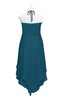 ColsBM Remi Moroccan Blue Plus Size Prom Dresses Ruching A-line Zipper Sexy Floor Length Sleeveless