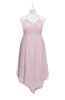 ColsBM Remi Pale Lilac Plus Size Prom Dresses Ruching A-line Zipper Sexy Floor Length Sleeveless