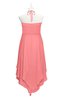 ColsBM Remi Shell Pink Plus Size Prom Dresses Ruching A-line Zipper Sexy Floor Length Sleeveless