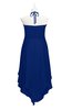 ColsBM Remi Sodalite Blue Plus Size Prom Dresses Ruching A-line Zipper Sexy Floor Length Sleeveless