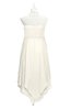 ColsBM Remi Whisper White Plus Size Prom Dresses Ruching A-line Zipper Sexy Floor Length Sleeveless
