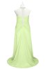 ColsBM Ruth Butterfly Plus Size Bridesmaid Dresses Modern Sleeveless A-line Chapel Train Pleated Backless
