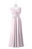 ColsBM Malaysia Blush Plus Size Bridesmaid Dresses Floor Length Sleeveless V-neck Sexy A-line Zipper