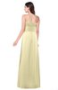 ColsBM Jadyn Anise Flower Bridesmaid Dresses Zip up Classic Strapless Pleated A-line Floor Length