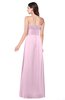 ColsBM Jadyn Baby Pink Bridesmaid Dresses Zip up Classic Strapless Pleated A-line Floor Length