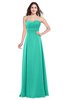 ColsBM Jadyn Ceramic Bridesmaid Dresses Zip up Classic Strapless Pleated A-line Floor Length
