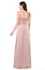 ColsBM Jadyn Dusty Rose Bridesmaid Dresses Zip up Classic Strapless Pleated A-line Floor Length