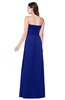 ColsBM Jadyn Electric Blue Bridesmaid Dresses Zip up Classic Strapless Pleated A-line Floor Length