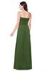 ColsBM Jadyn Garden Green Bridesmaid Dresses Zip up Classic Strapless Pleated A-line Floor Length