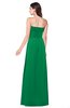 ColsBM Jadyn Green Bridesmaid Dresses Zip up Classic Strapless Pleated A-line Floor Length