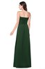 ColsBM Jadyn Hunter Green Bridesmaid Dresses Zip up Classic Strapless Pleated A-line Floor Length