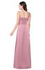 ColsBM Jadyn Light Coral Bridesmaid Dresses Zip up Classic Strapless Pleated A-line Floor Length