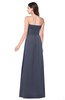 ColsBM Jadyn Nightshadow Blue Bridesmaid Dresses Zip up Classic Strapless Pleated A-line Floor Length