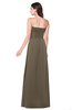 ColsBM Jadyn Otter Bridesmaid Dresses Zip up Classic Strapless Pleated A-line Floor Length