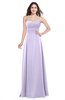 ColsBM Jadyn Pastel Lilac Bridesmaid Dresses Zip up Classic Strapless Pleated A-line Floor Length