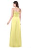 ColsBM Jadyn Pastel Yellow Bridesmaid Dresses Zip up Classic Strapless Pleated A-line Floor Length
