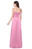 ColsBM Jadyn Pink Bridesmaid Dresses Zip up Classic Strapless Pleated A-line Floor Length