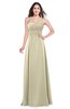 ColsBM Jadyn Putty Bridesmaid Dresses Zip up Classic Strapless Pleated A-line Floor Length