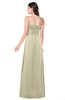 ColsBM Jadyn Putty Bridesmaid Dresses Zip up Classic Strapless Pleated A-line Floor Length