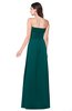 ColsBM Jadyn Shaded Spruce Bridesmaid Dresses Zip up Classic Strapless Pleated A-line Floor Length