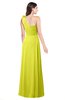 ColsBM Lashay Sulphur Spring Bridesmaid Dresses Sleeveless Asymmetric Neckline Simple Floor Length Sash Zipper