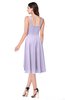 ColsBM Sachie Pastel Lilac Bridesmaid Dresses Zipper Pleated Informal A-line V-neck Sleeveless