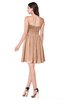 ColsBM Haylee Almost Apricot Bridesmaid Dresses Zipper Sash Strapless Simple A-line Sleeveless