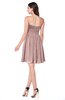 ColsBM Haylee Blush Pink Bridesmaid Dresses Zipper Sash Strapless Simple A-line Sleeveless