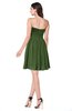 ColsBM Haylee Garden Green Bridesmaid Dresses Zipper Sash Strapless Simple A-line Sleeveless