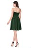 ColsBM Haylee Hunter Green Bridesmaid Dresses Zipper Sash Strapless Simple A-line Sleeveless