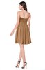 ColsBM Haylee Light Brown Bridesmaid Dresses Zipper Sash Strapless Simple A-line Sleeveless