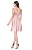 ColsBM Haylee Pastel Pink Bridesmaid Dresses Zipper Sash Strapless Simple A-line Sleeveless