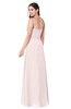 ColsBM Kinley Light Pink Bridesmaid Dresses Sleeveless Sexy Half Backless Pleated A-line Floor Length