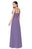 ColsBM Kinley Lilac Bridesmaid Dresses Sleeveless Sexy Half Backless Pleated A-line Floor Length
