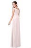 ColsBM Jazlyn Angel Wing Bridesmaid Dresses Elegant Floor Length Half Backless Asymmetric Neckline Sleeveless Flower