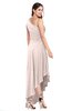 ColsBM Jewell Silver Peony Bridesmaid Dresses Asymmetric Ruching Plain Asymmetric Neckline Sleeveless Half Backless
